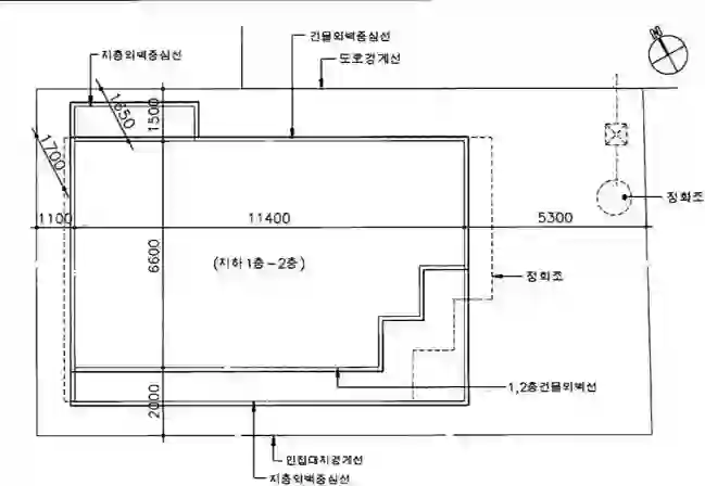 능동 243-19 배치도 이미지